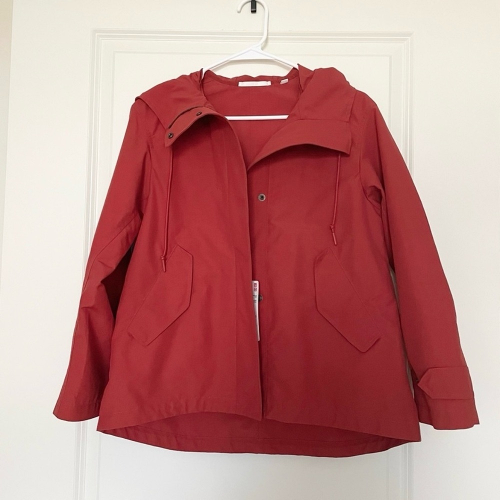 Uniqlo cotton blend parka jacket xxs - Picture 3 of 7